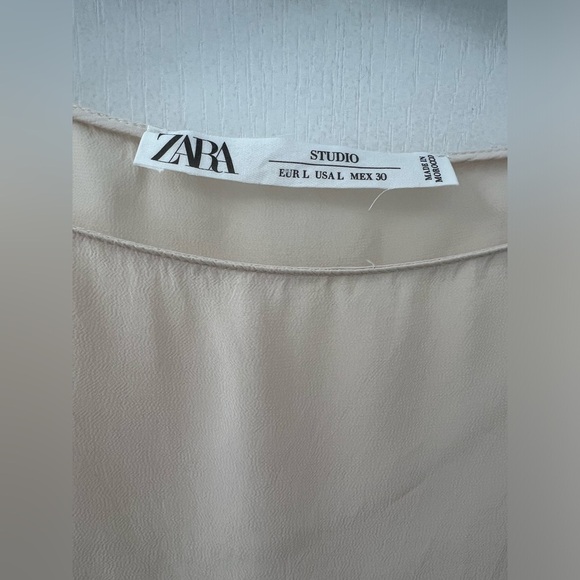 Zara Studio Boat Neck Blouse (Size L) - Picture 8 of 12